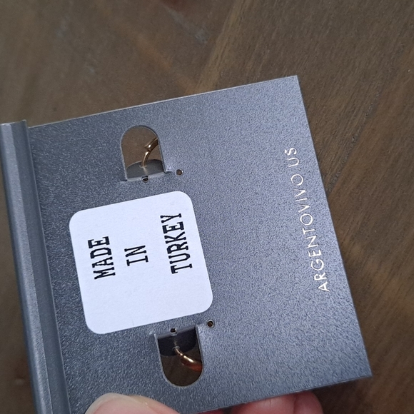 NWOT Argento Vivo earrings - Picture 2 of 12